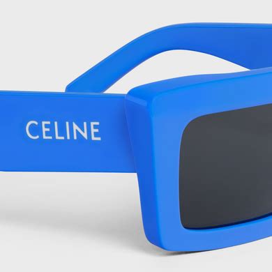 celine monochroms 02 sunglasses in acetate royal blue|CELINE Monochroms 02 sunglasses in Acetate.